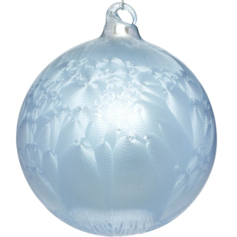 Frosted Ball Ornament – 5 Inches