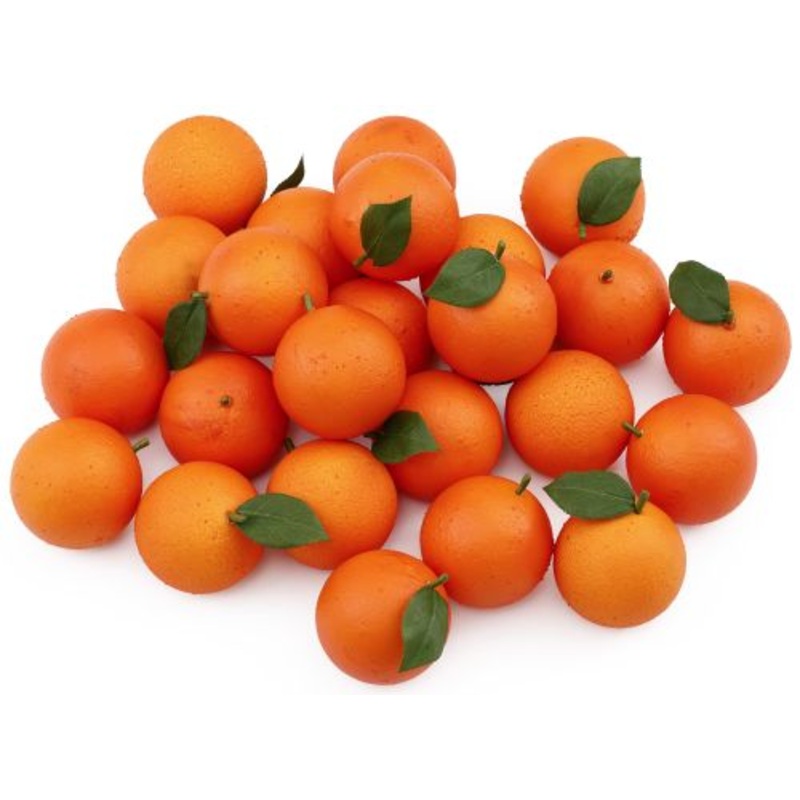 Oranges, Medium, Bag of 24- 3 Inches