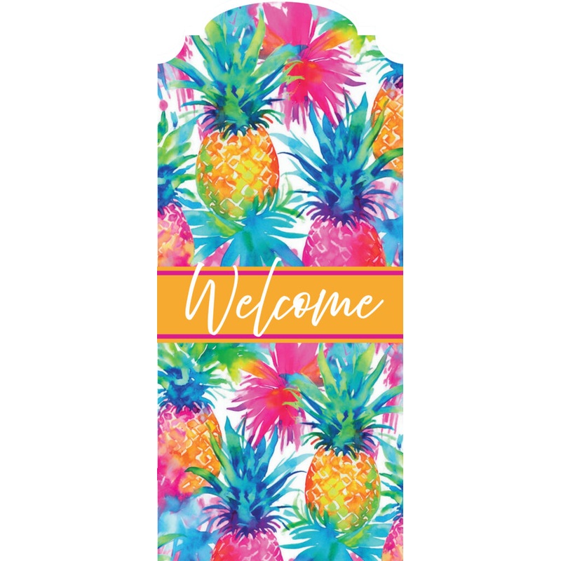 Watercolor Pineapples-YarDecor