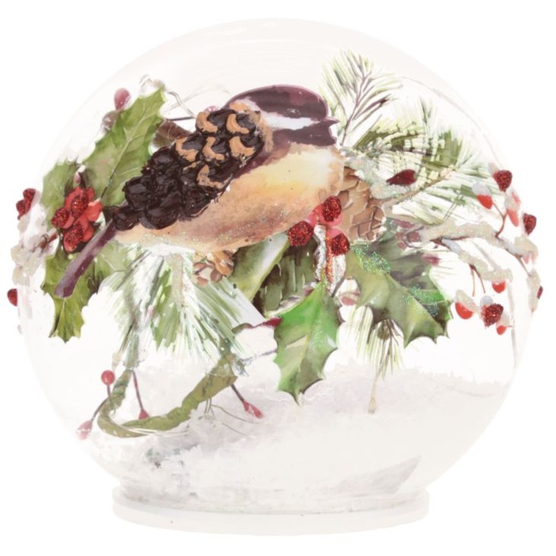 Berry Bird Lighted Table Top – 5 Inches