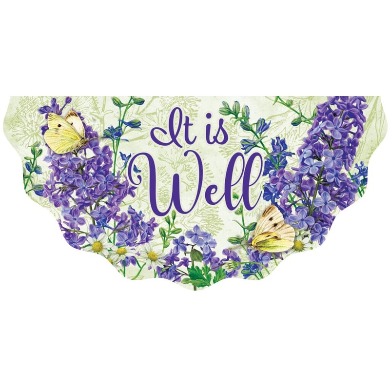 Vinyl Bunting-It is Well