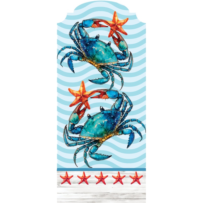 Blue Crab and Anchor-YarDecor