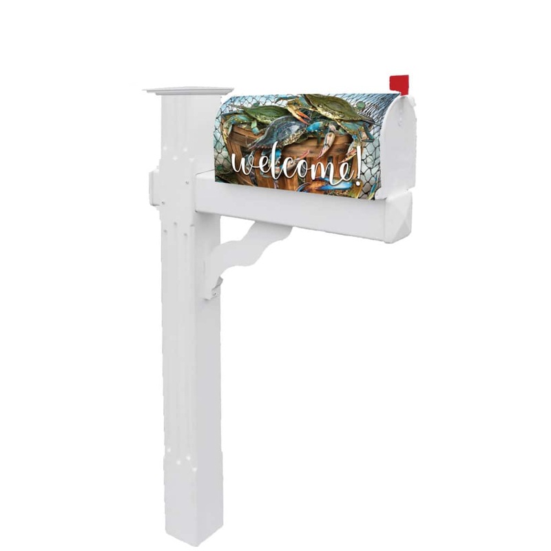 Blue Crabs-Mailbox Makeover