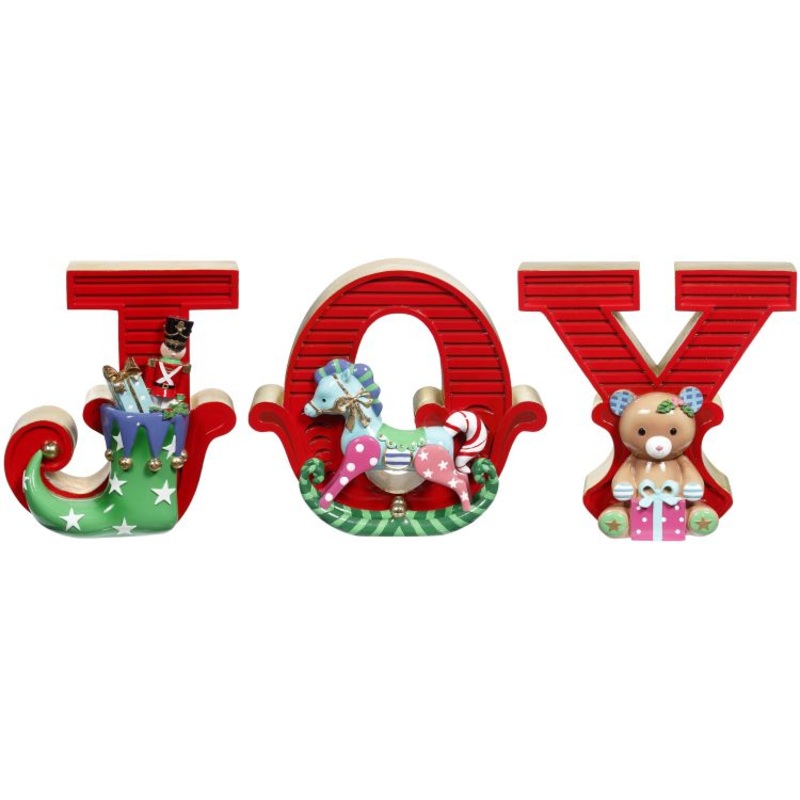 Joy Decor Piece 9.5″ Set of 3 – FREE SHIPPING