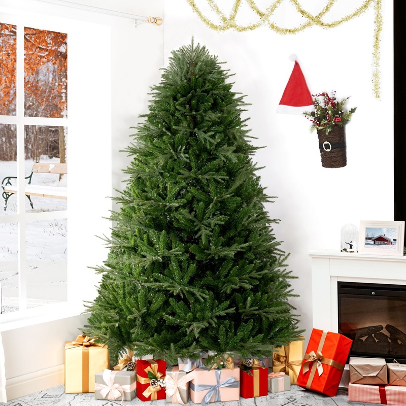 Camden Hinged Pre-Lit Artificial Christmas Tree by Naomi Home