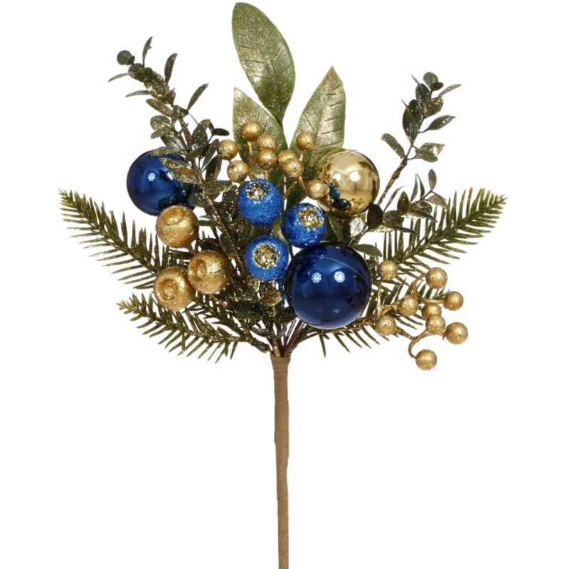 Christmas Berries Pick – 13 Inches, Set of 12