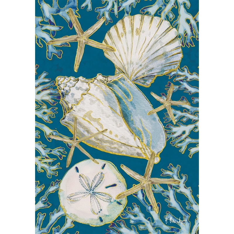 La Playa Shells-Flag by Paul Brent