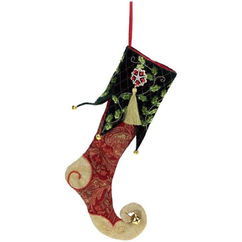 Christmas Jester Stocking -25 Inches