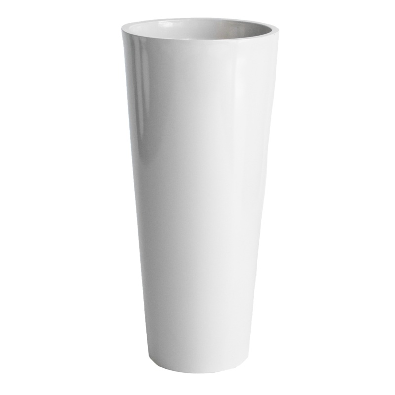 Grey A Cone Shaped Planter Pot 80cm | Silk by Design