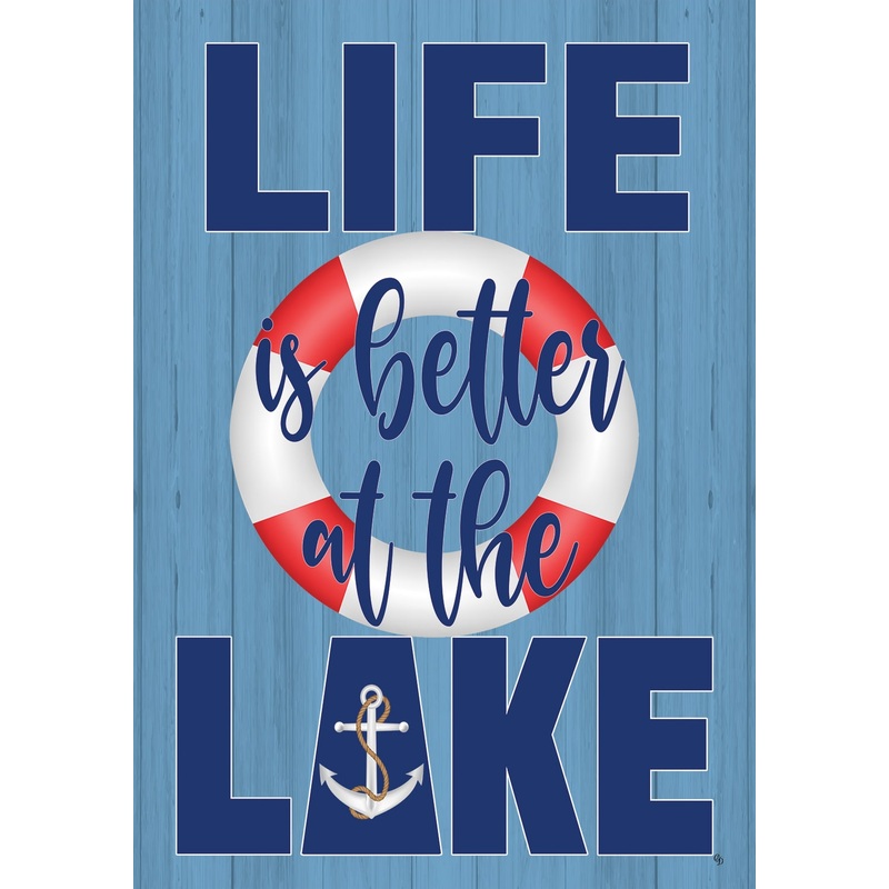 Lake Life-Flag by CD Artworks