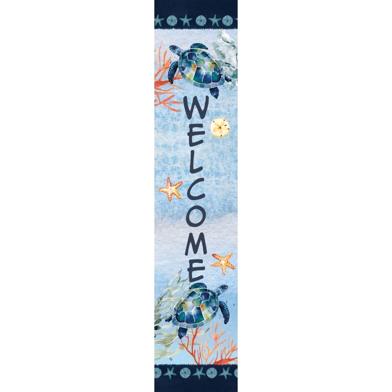 Watercolor Turtles-Yard Expression