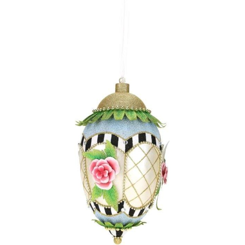 Hanging Harlequin Egg, Large – 13 Inches