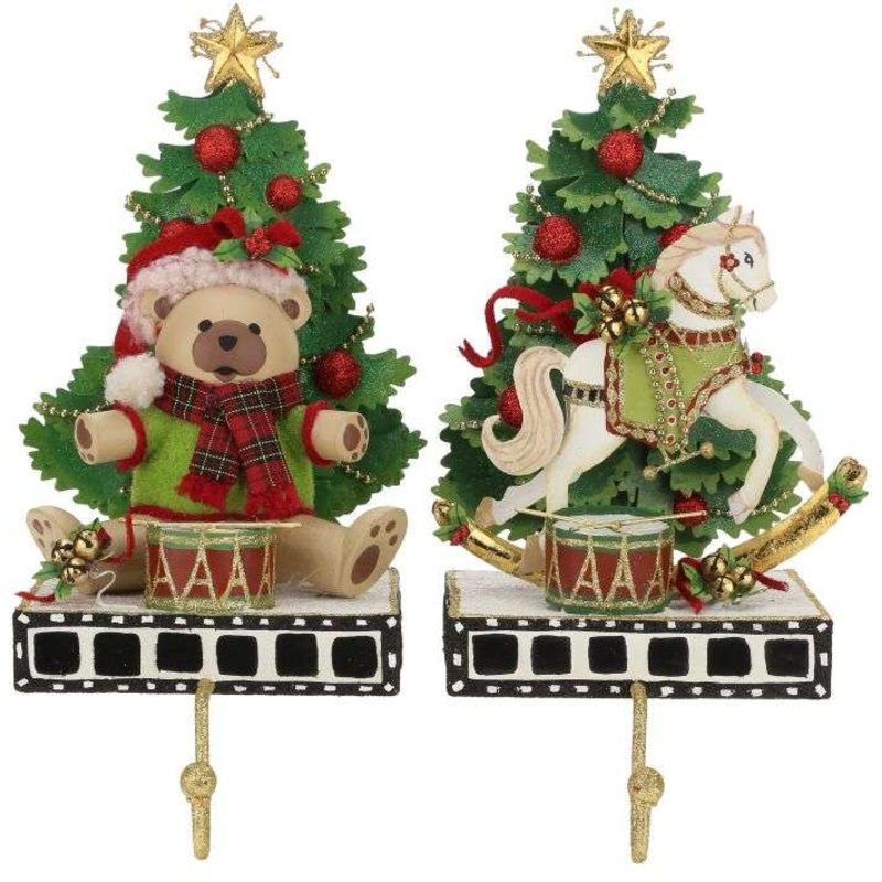 Toy Stocking Holder, Set of 2 – 11.5 Inches