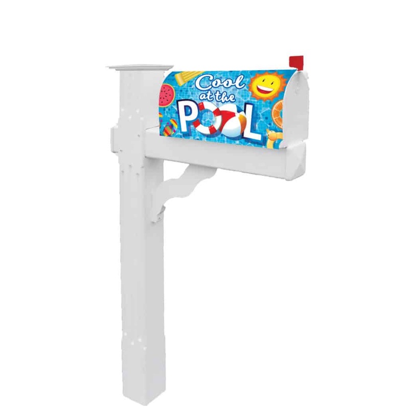 Cool at the Pool-Mailbox Makeover
