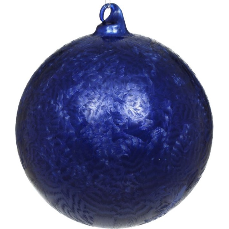 Frosted Ball Ornament – 6 Inches