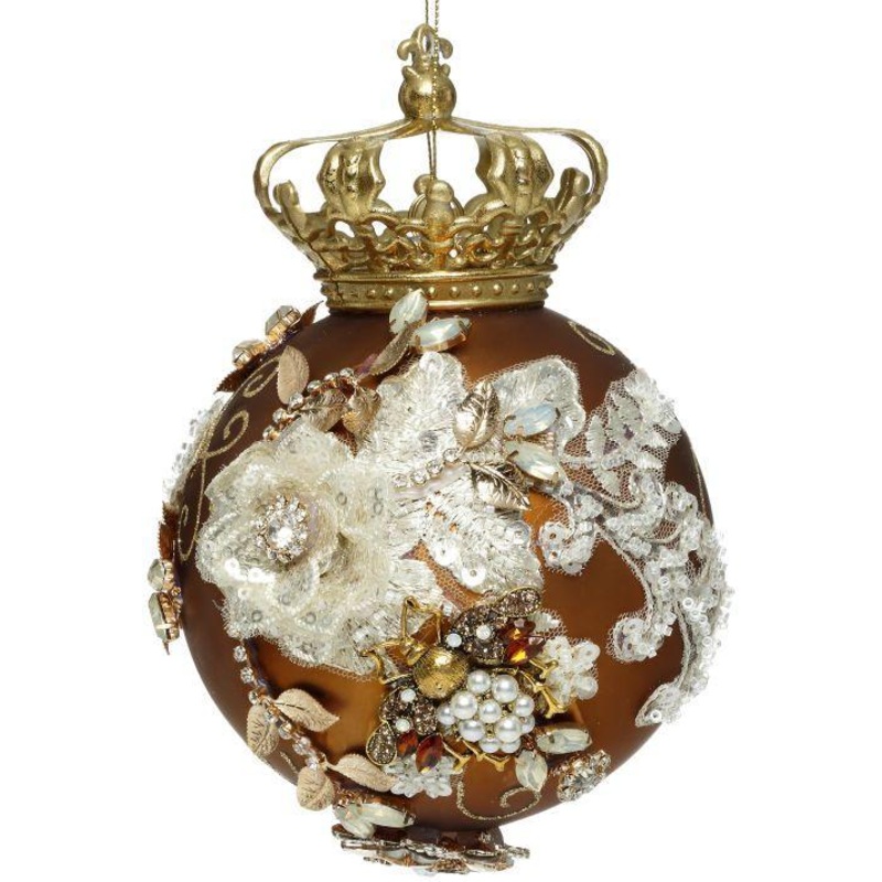Crown Jewels Ornament, Copper – 7 Inches