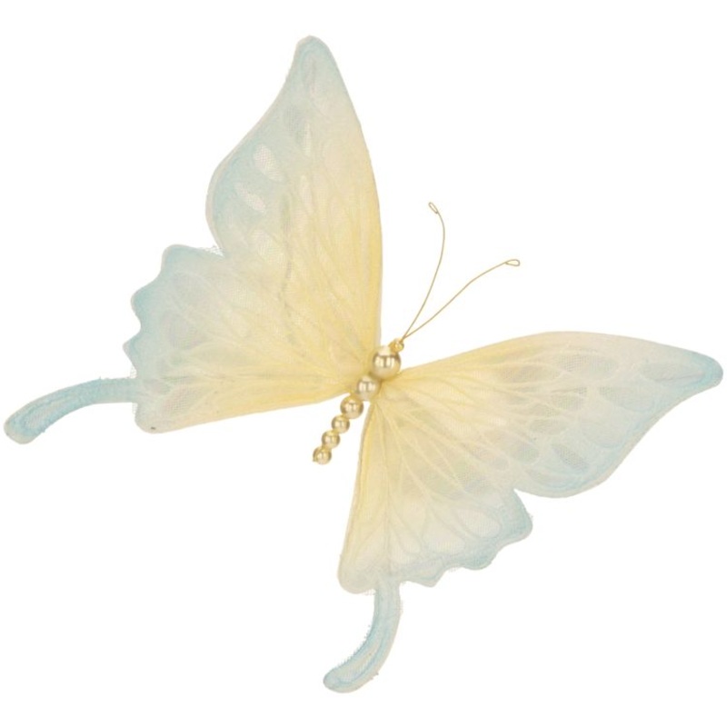 Fancy Butterfly on Clip – 10 x 2.5 Inches