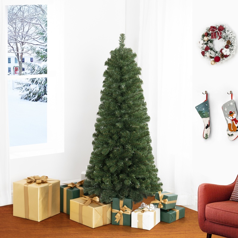 Vienna Slim Pre-Lit Artificial Christmas Tree – 4.5 ft, 7.5 ft & 9 Ft