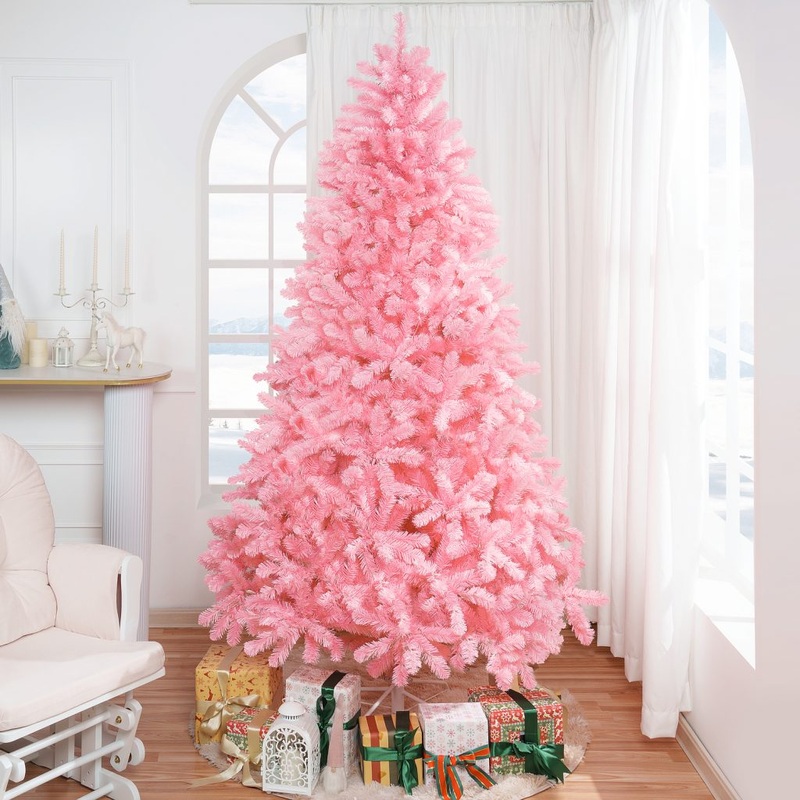 Martina Pink Christmas Tree Prelit Artificial Christmas Tree