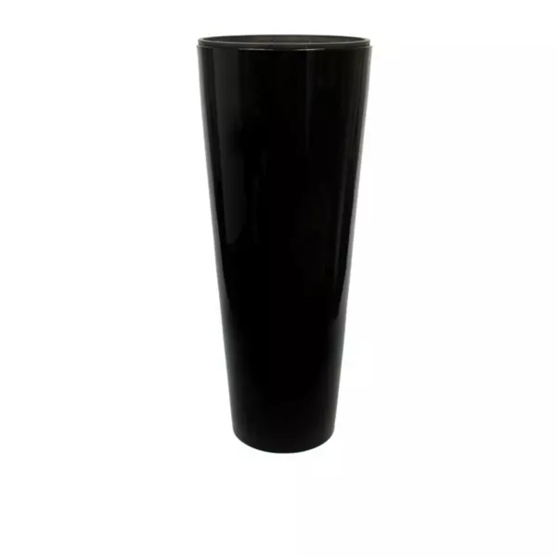 Black A Cone Shaped Planter Pot 80cm | Silk by Design