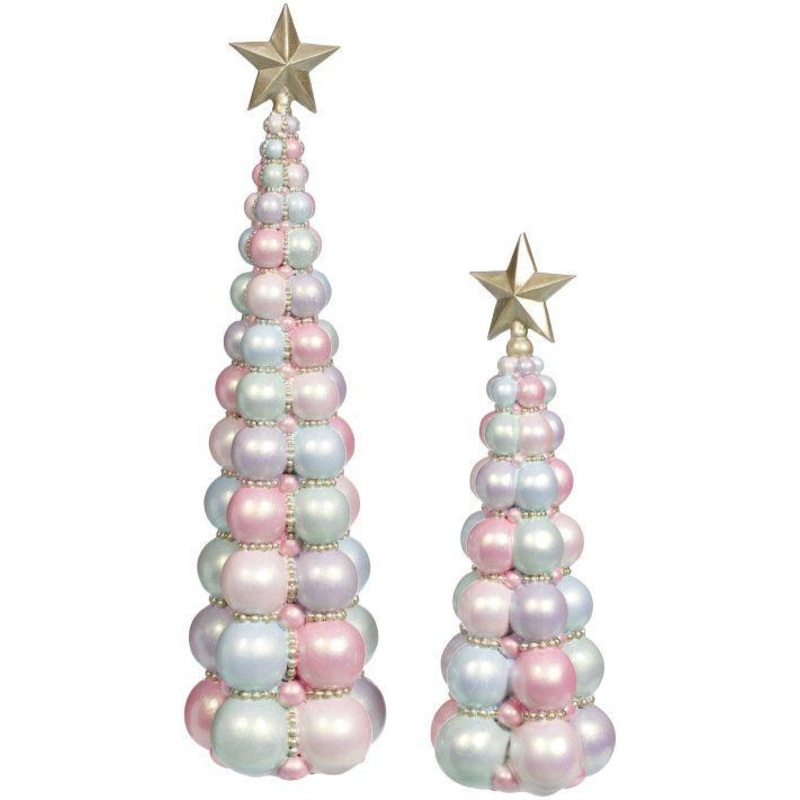 Christmas Ball Tree, Assortment of 2 – 11-16 Inches