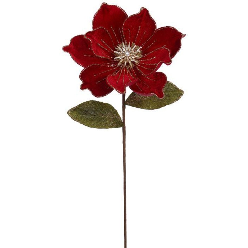 Jeweled Magnolia Stem. Small – 22 Inches