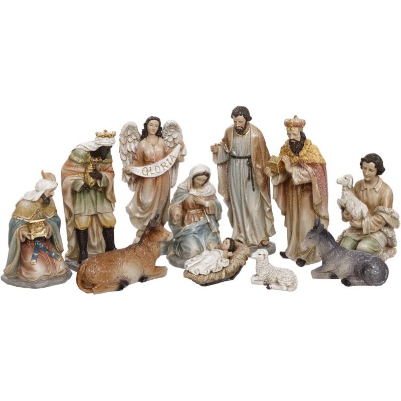 Nativity Scene, Set of 11 – 12 Inches