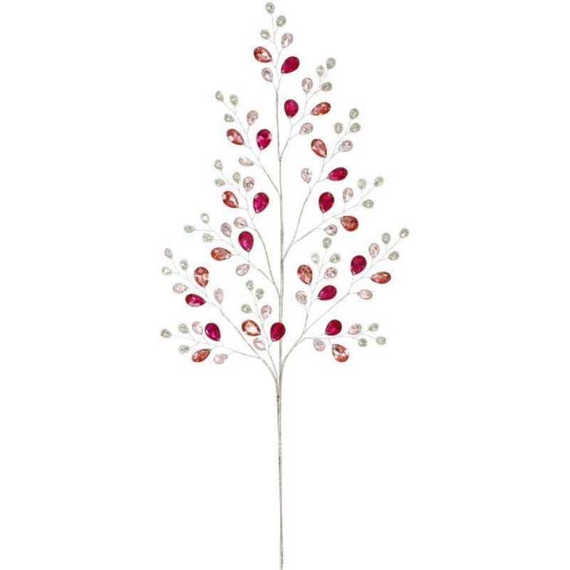 Ruby Teardrop Spray – 32 Inches