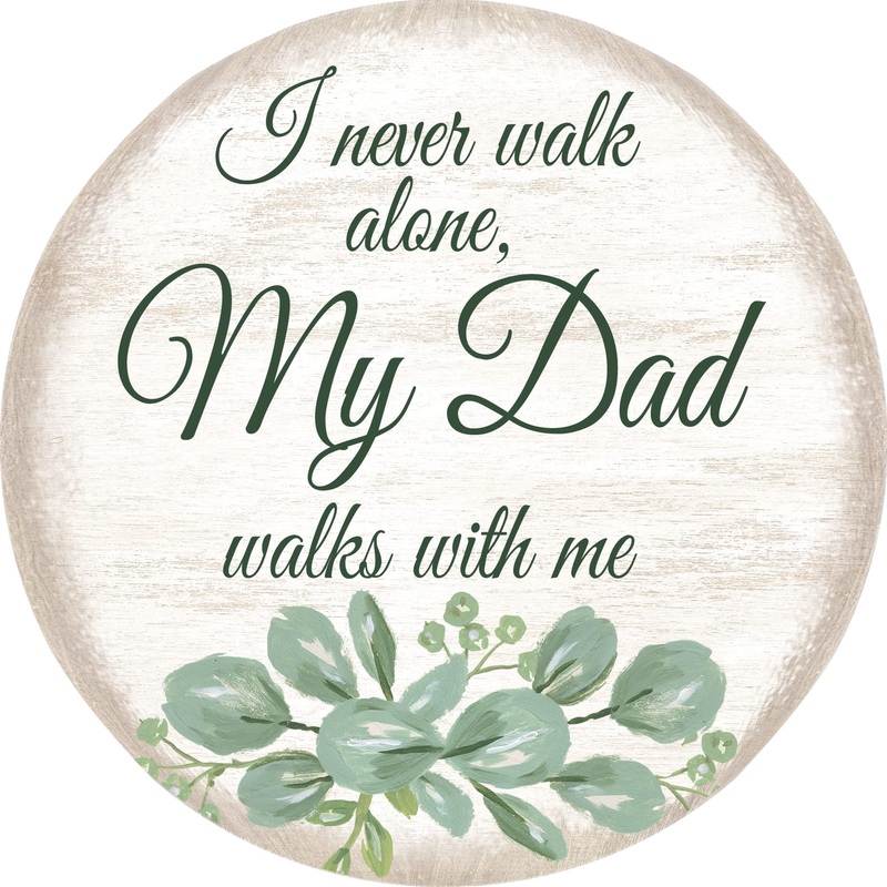 My Dad Walks-Suncatcher