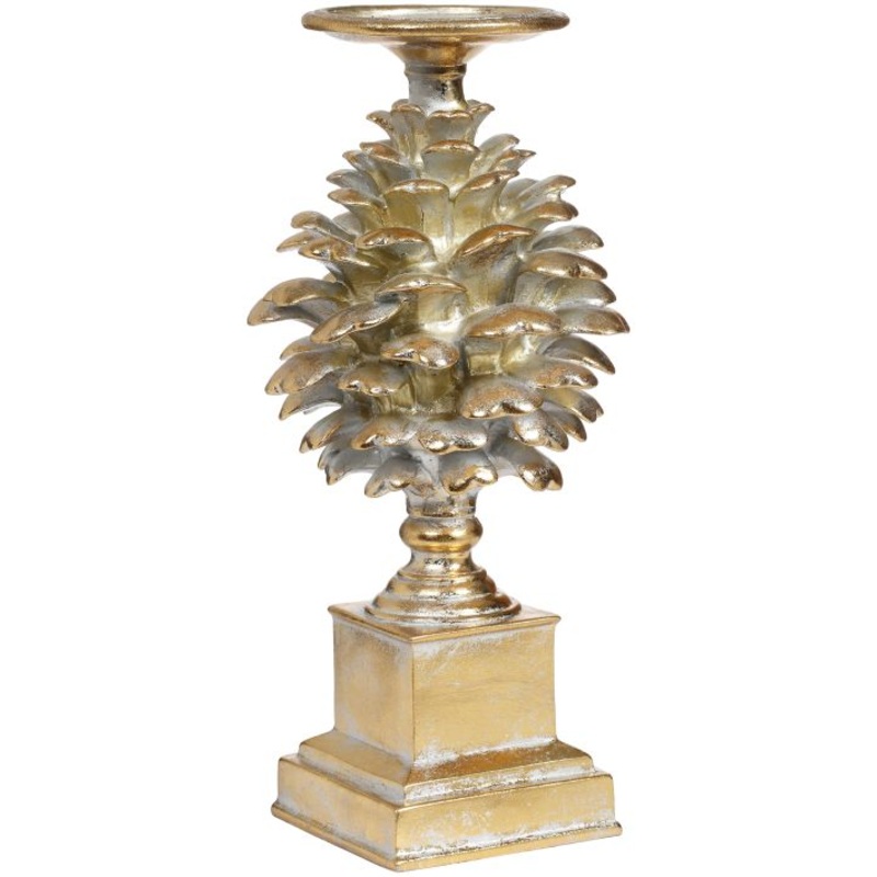 Pincone Candle Holder -12 Inches