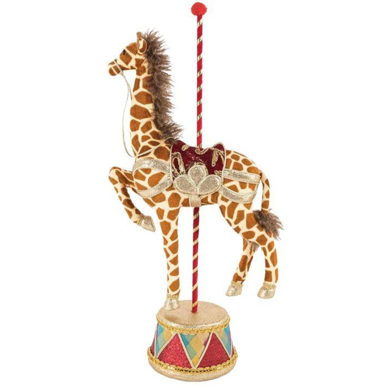 Christmas Carousel Giraffe -23.5 Inches