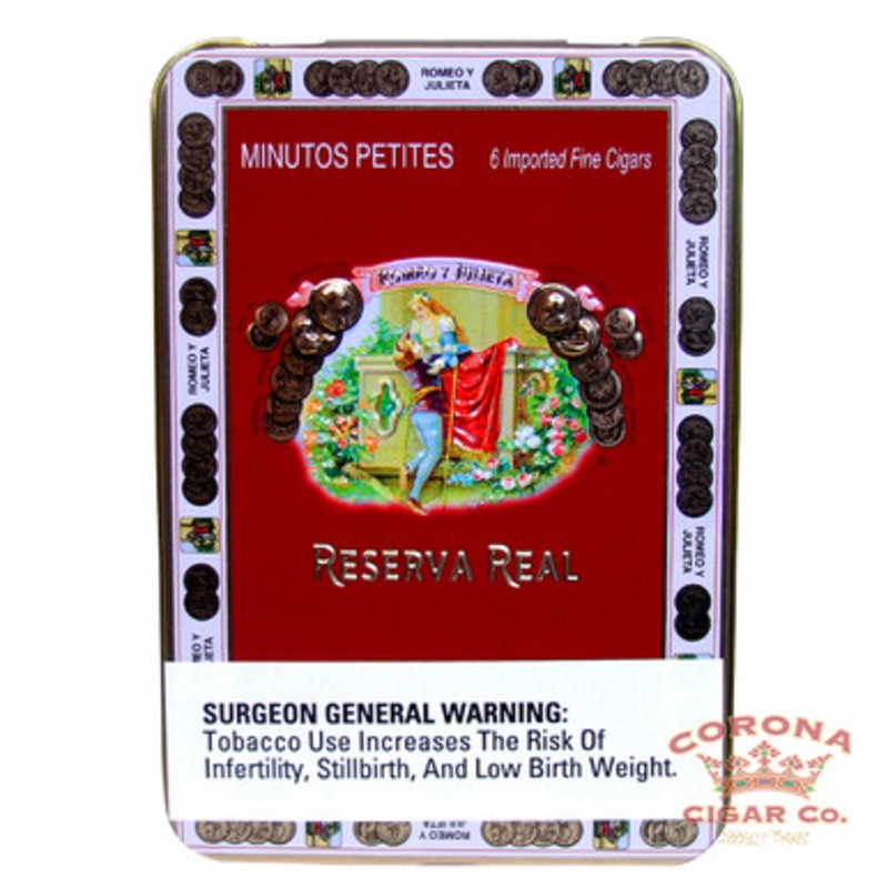 Romeo y Julieta Reserva Real Minutos Petites (4 x 33)