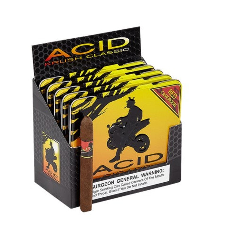 Acid Krush Red Cameroon Cigarillos by Drew Estate Pack of 50
