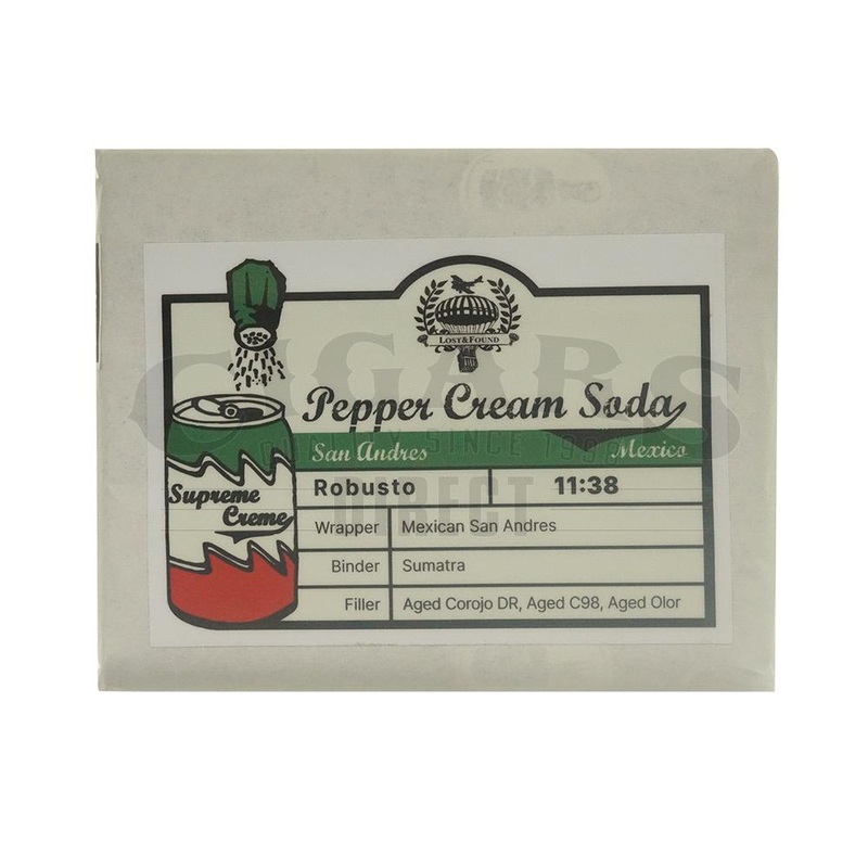 Caldwell Lost and Found Pepper Cream Soda San Andres Robusto 1 Cigar