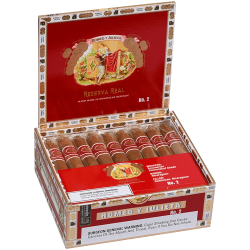 Romeo y Julieta Reserva Real #2 Belicoso Box of 25