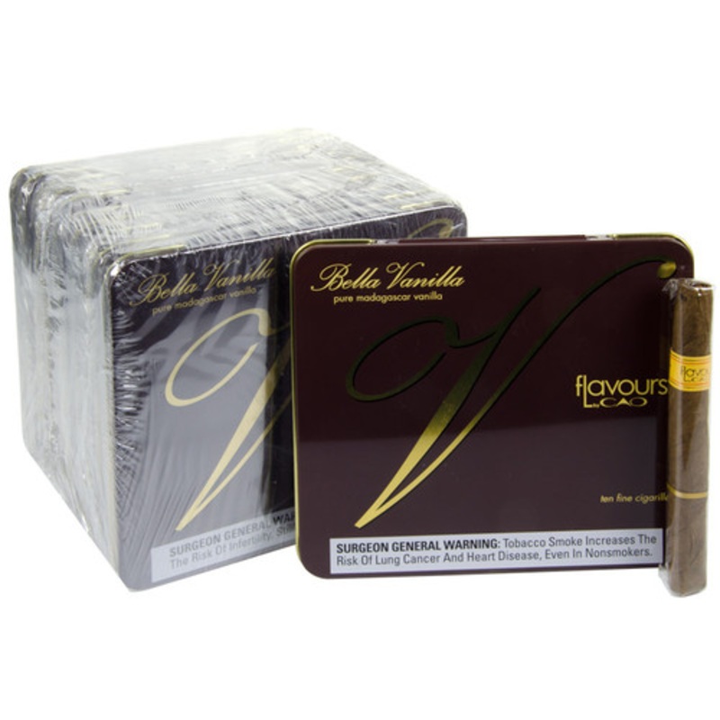 CAO Flavours Bella Vanilla Cigarillos Tins