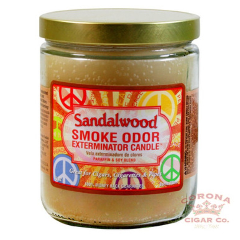 Smoke Odor Candle – Sandalwood (13oz Jar)