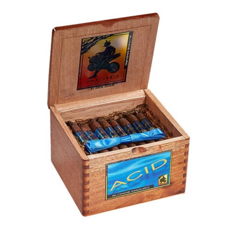 Acid Blondie Maduro (Petite Corona) 4″ x 38 Box of 40