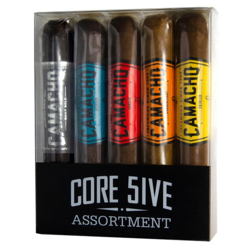 Camacho Bold Core 5-Cigar Assorted Sampler
