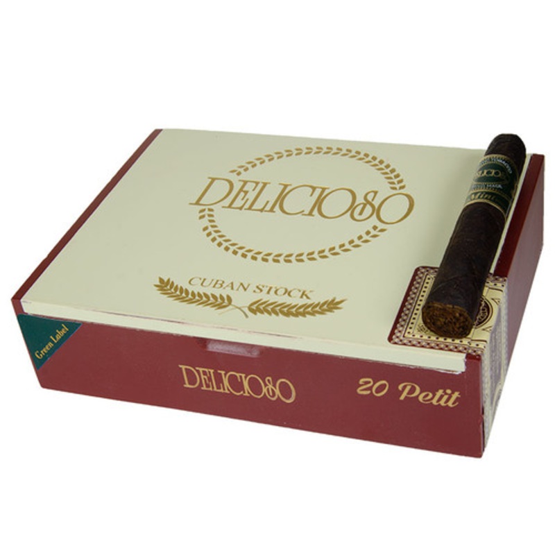 Delicioso Flavored by Cuban Stock Mint Petit 4×40