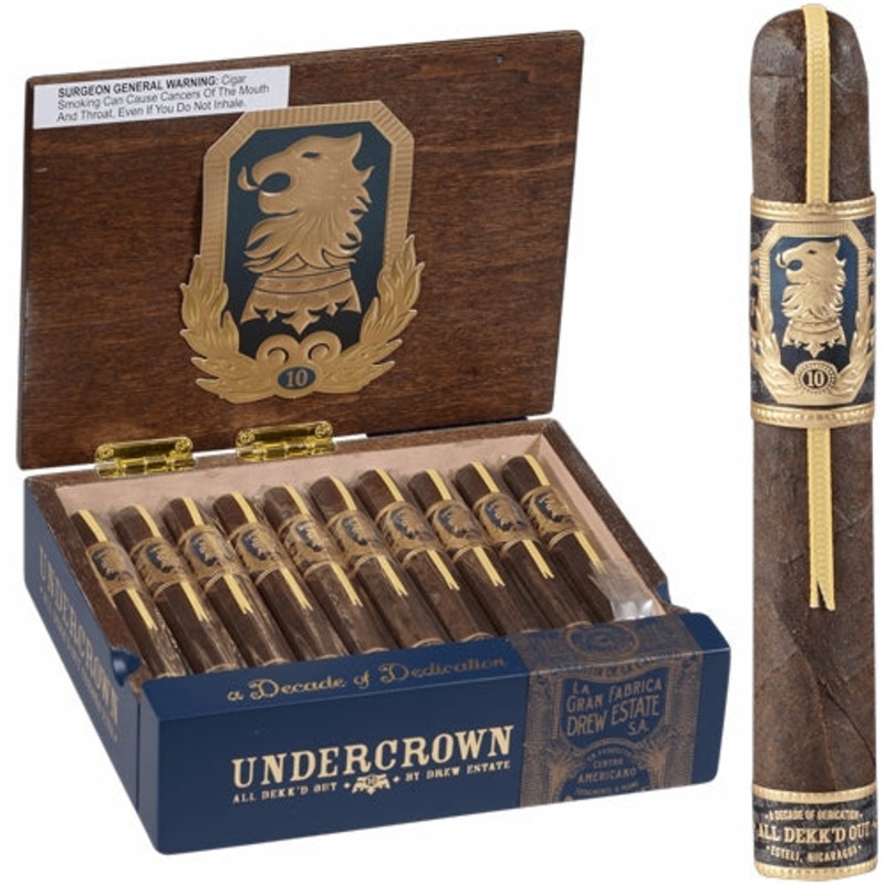 Drew Estate Undercrown 10 Corona Viva (5″ x 43) Box of 20