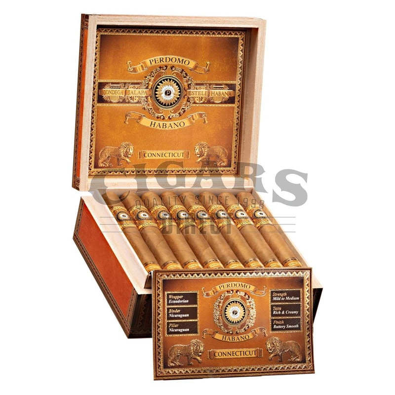 Perdomo Habano BBA Connecticut Robusto 1 Cigar