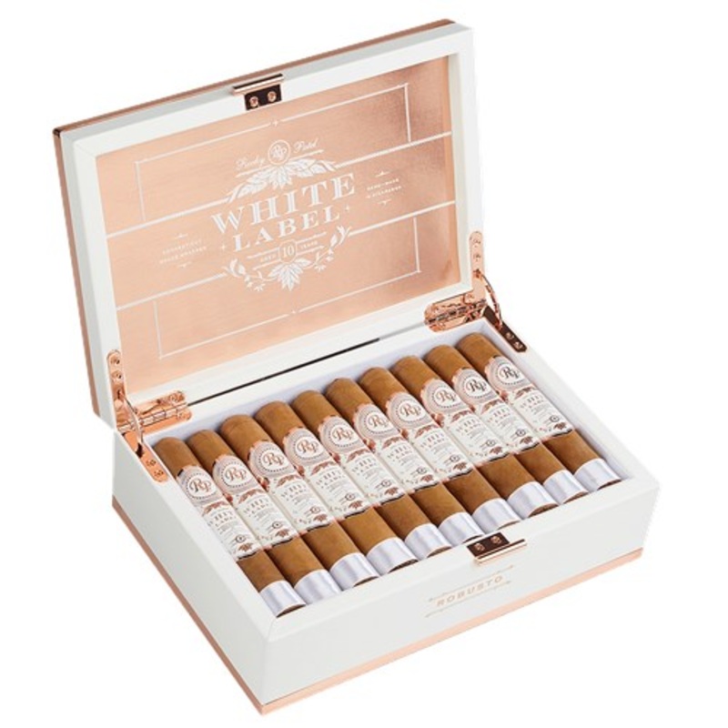 Rocky Patel White Label Robusto (5″ x 50) Box of 20