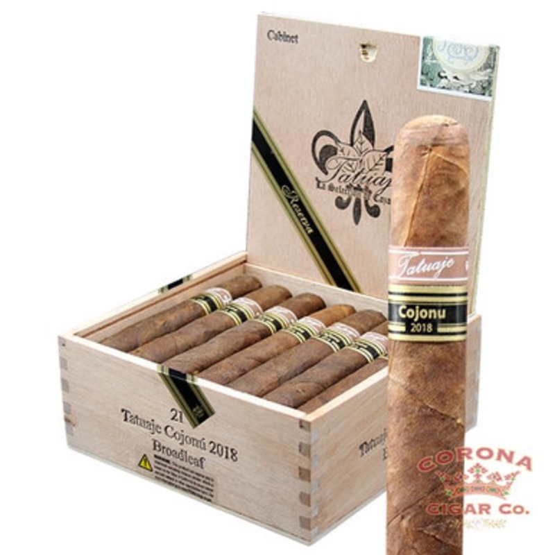 Tatuaje Cojonu 2018 Broadleaf (5 5/8 x 54)
