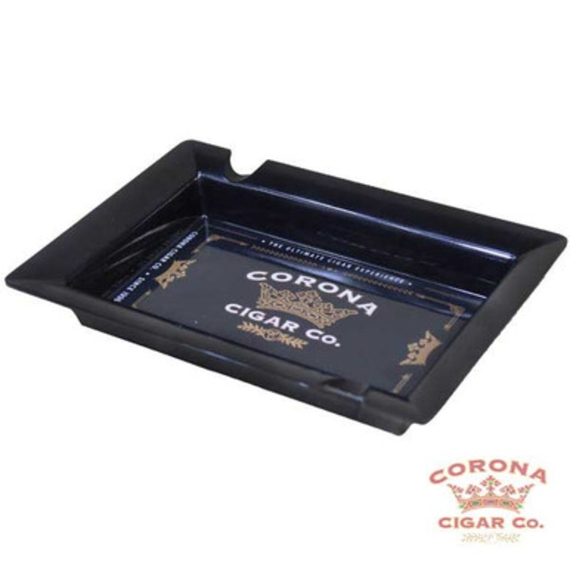 Corona Cigar Co. Ashtray – Black