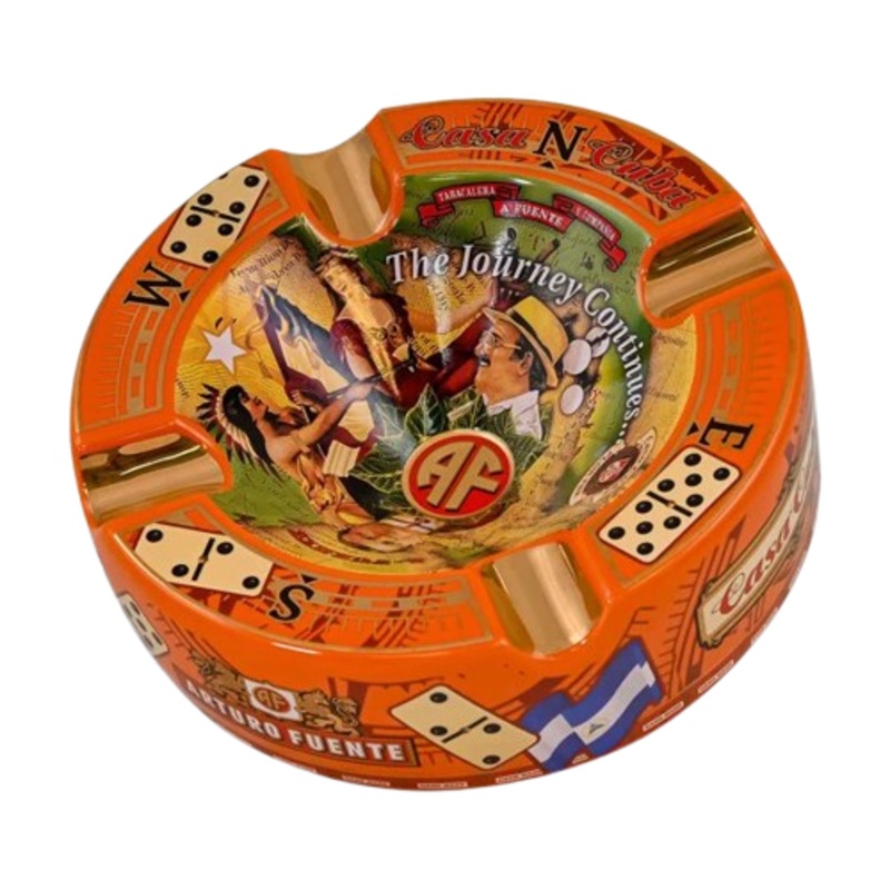 Arturo Fuente Ceramic Ashtray- Orange