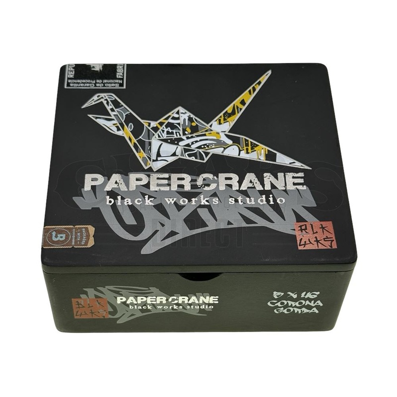 Black Works Studio Paper Crane Corona Gorda Box Press 1 Cigar