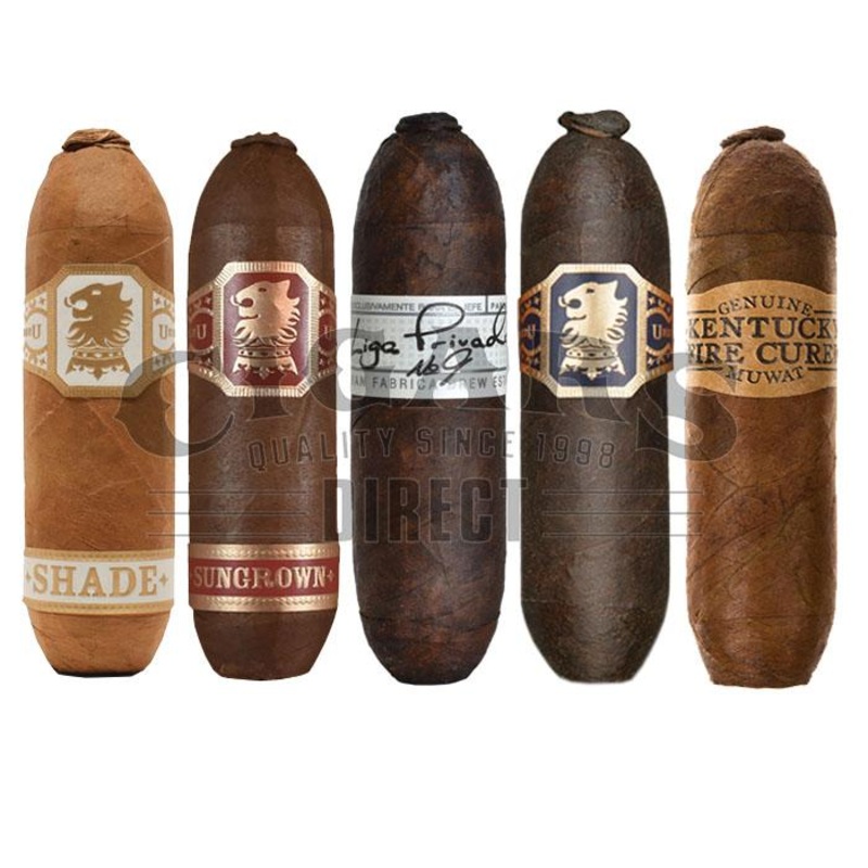 Drew Estate Liga Privada No.9 Flying Pig Plus UC and KFC Sampler 5 Cigars