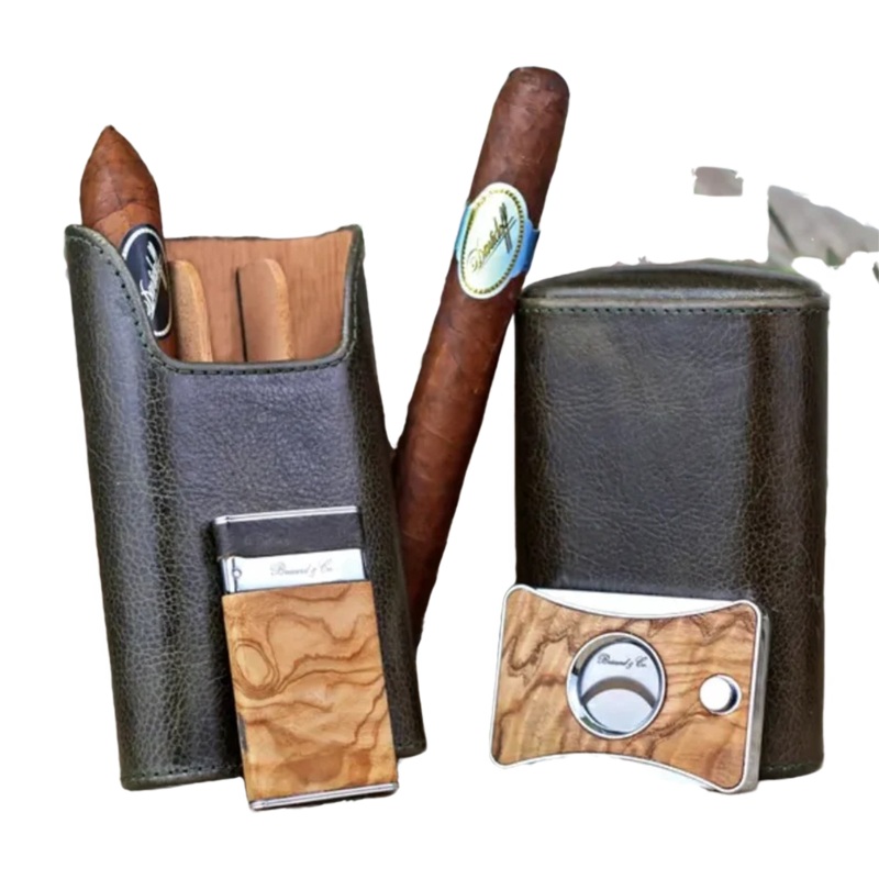 Brizard & Co. Show Band Three – Antique Olive Leather