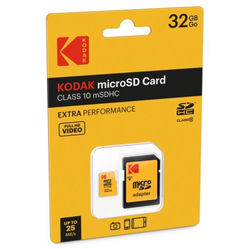 Kodak mSD 32GB Class10 Extra EKMSDM32GHC10CK